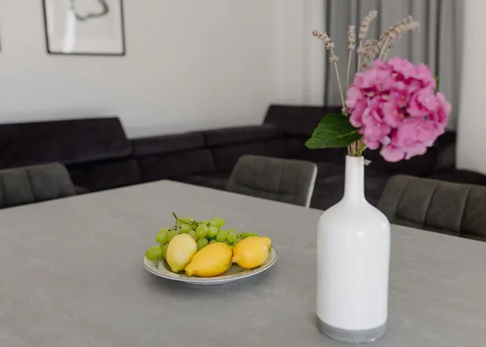 빌라 Luxury Pam - Private With A Heated Pool And A Summer Terace With 4 Bedrooms - 230 M2 New!! 만드레